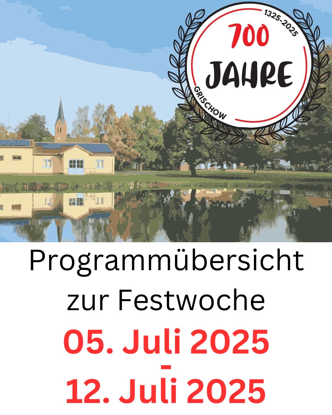 Festwoche - Programmübersicht