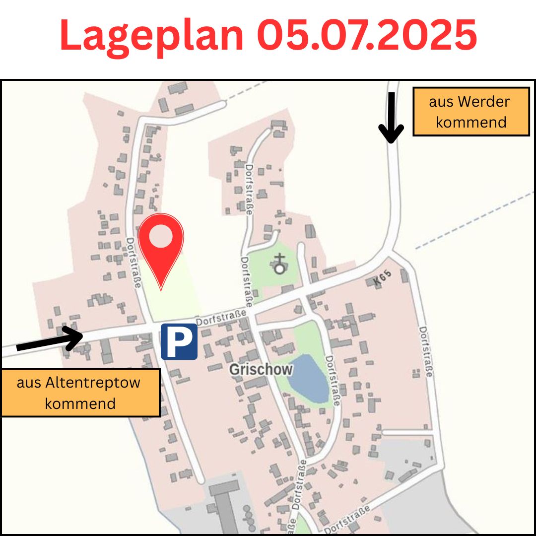 Lageplan Samstag