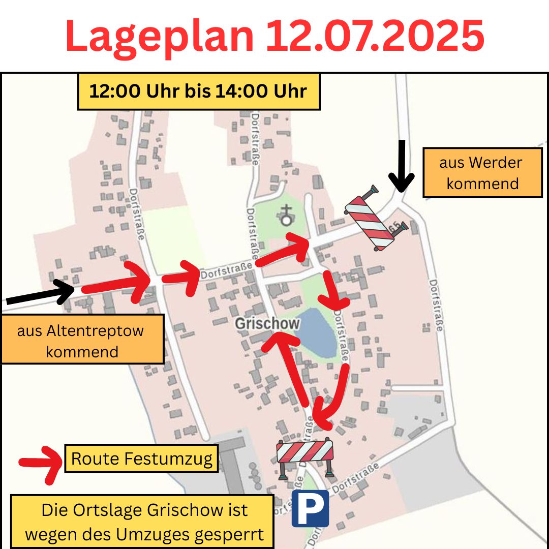 Lageplan Samstag Teil 1