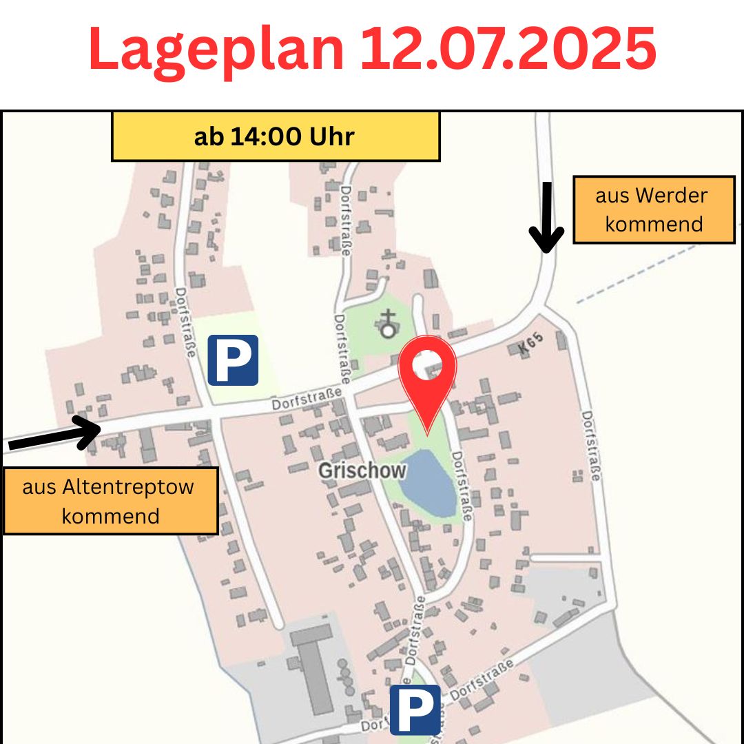 Lageplan Samstag Teil 2